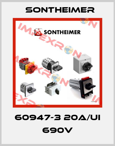 60947-3 20A/Ui 690V Sontheimer