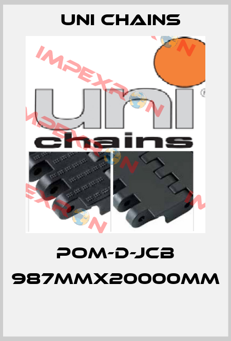 POM-D-JCB 987mmx20000mm  Uni Chains