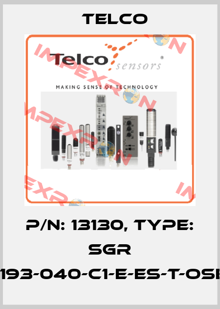 p/n: 13130, Type: SGR 15-193-040-C1-E-ES-T-OSE-5 Telco