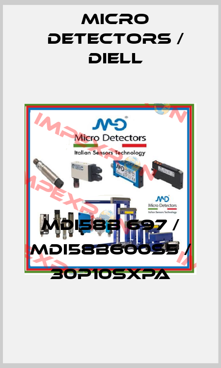 MDI58B 697 / MDI58B600S5 / 30P10SXPA
 Micro Detectors / Diell