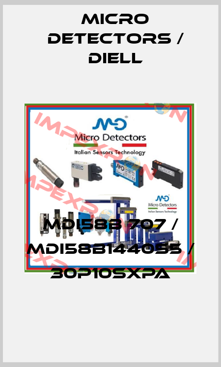 MDI58B 707 / MDI58B1440S5 / 30P10SXPA
 Micro Detectors / Diell
