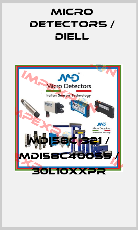 MDI58C 321 / MDI58C400S5 / 30L10XXPR
 Micro Detectors / Diell