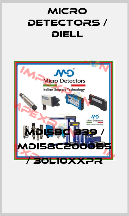 MDI58C 339 / MDI58C2000S5 / 30L10XXPR
 Micro Detectors / Diell