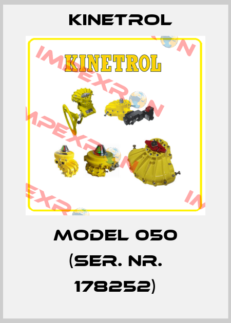 Model 050 (Ser. Nr. 178252) Kinetrol