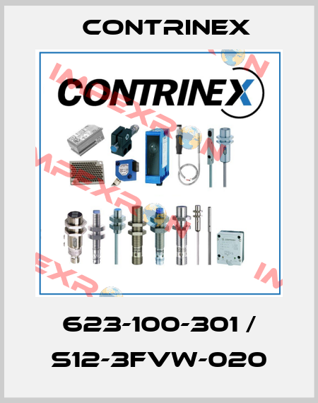 623-100-301 / S12-3FVW-020 Contrinex