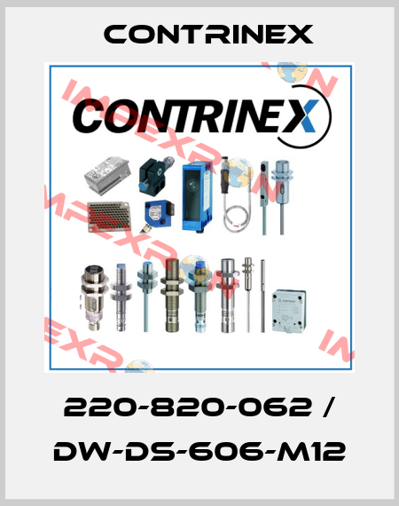 220-820-062 / DW-DS-606-M12 Contrinex