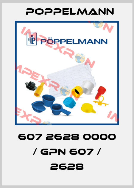 607 2628 0000 / GPN 607 / 2628 Poppelmann