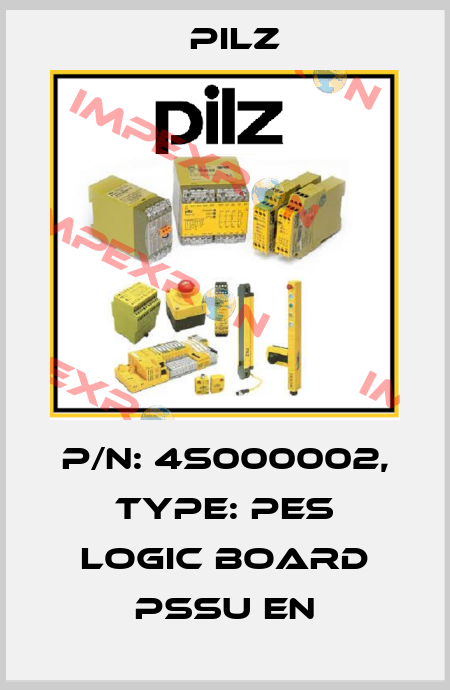 p/n: 4S000002, Type: PES logic board pssu en Pilz