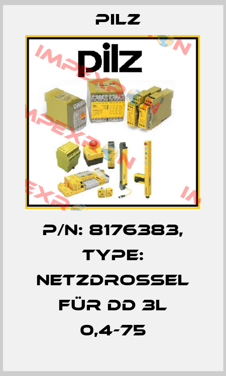 p/n: 8176383, Type: Netzdrossel für DD 3L 0,4-75 Pilz