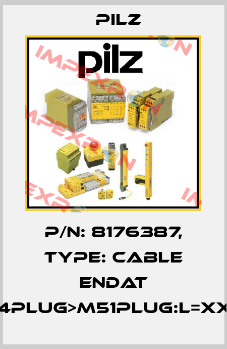 p/n: 8176387, Type: Cable EnDat DD4plug>M51plug:L=xxSK Pilz