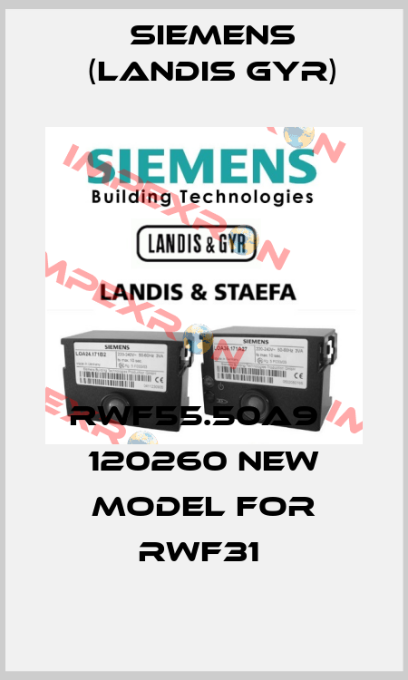 RWF55.50A9   120260 NEW MODEL FOR RWF31  Siemens (Landis Gyr)