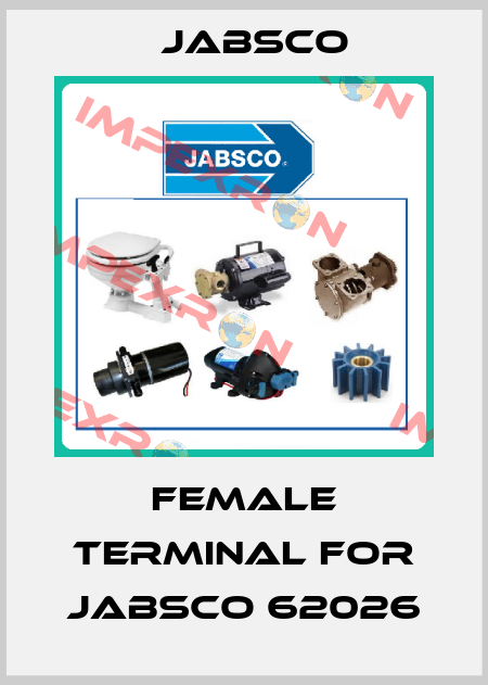 female terminal for Jabsco 62026 Jabsco