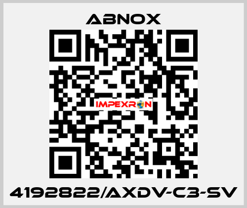 4192822/AXDV-C3-SV ABNOX