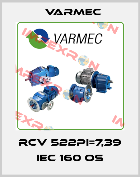 RCV 522PI=7,39 IEC 160 OS Varmec