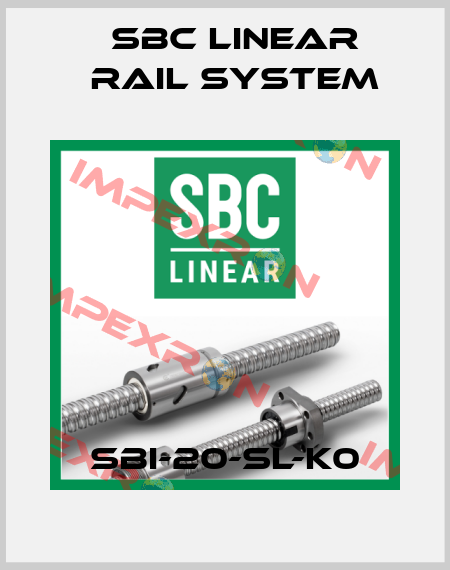 SBI-20-SL-K0 SBC Linear Rail System