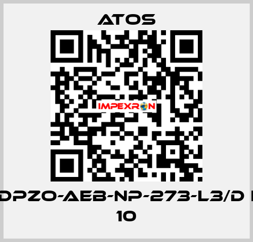 DPZO-AEB-NP-273-L3/D I 10 Atos