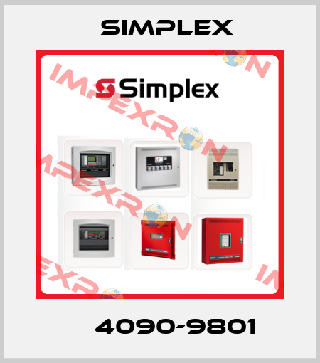	  4090-9801 Simplex