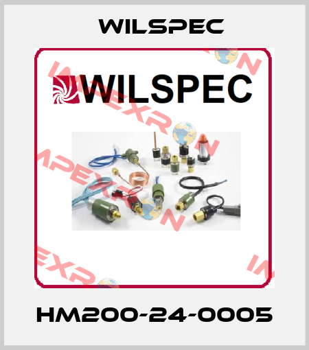 HM200-24-0005 Wilspec