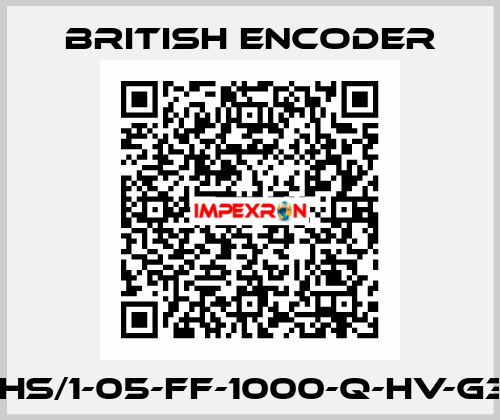 755HS/1-05-FF-1000-Q-HV-G3-ST British Encoder
