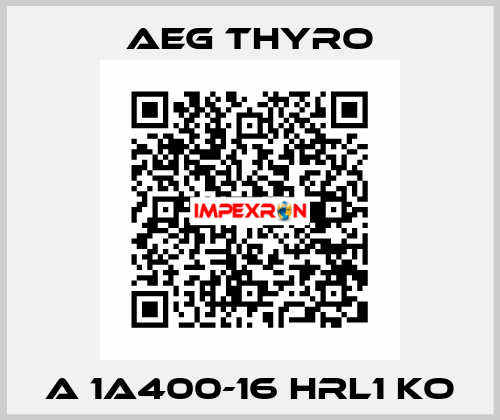 A 1A400-16 HRL1 KO AEG THYRO