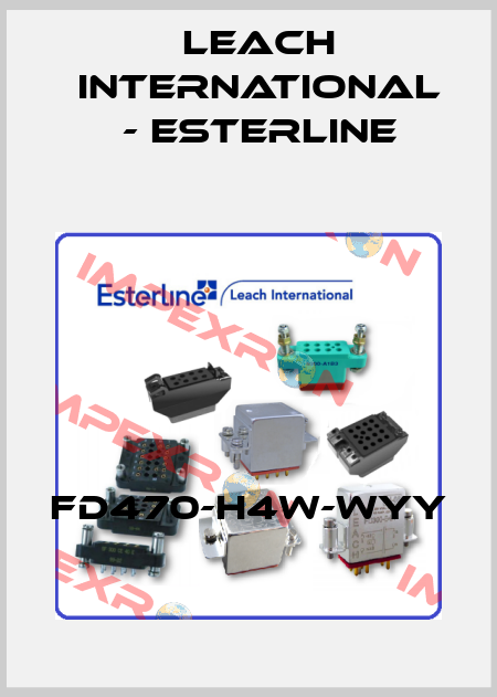 FD470-H4W-WYY Leach International - Esterline