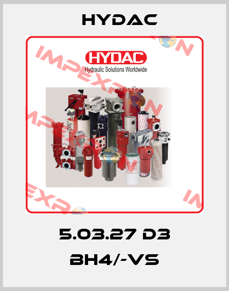  5.03.27 D3 BH4/-VS Hydac