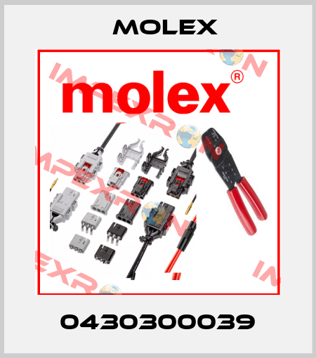 0430300039 Molex