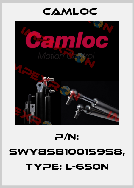 P/N: SWY8S8100159S8, Type: L-650N Camloc