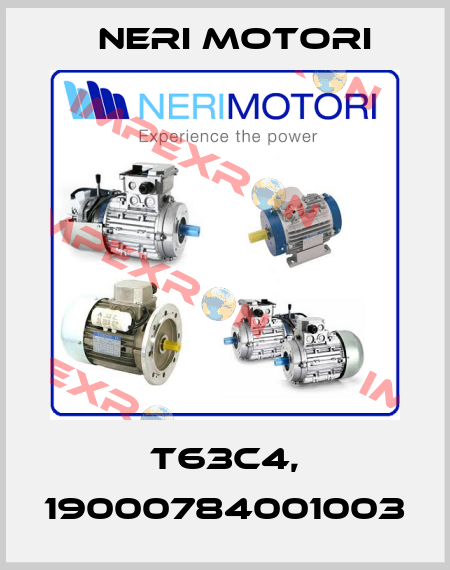 T63C4, 19000784001003 Neri Motori
