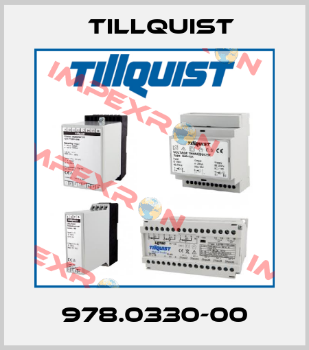 978.0330-00 Tillquist