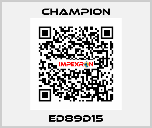 ED89D15 Champion