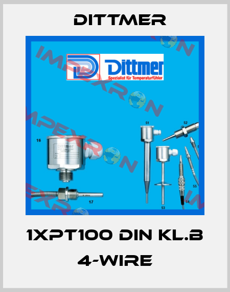 1xPT100 DIN Kl.B 4-wire Dittmer