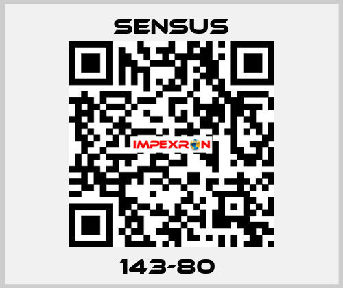 143-80  Sensus