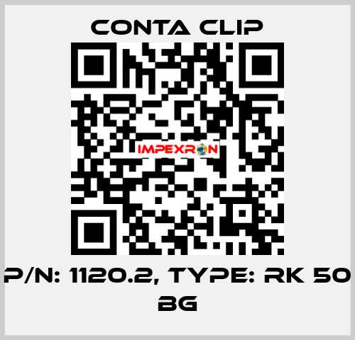 P/N: 1120.2, Type: RK 50 BG Conta Clip