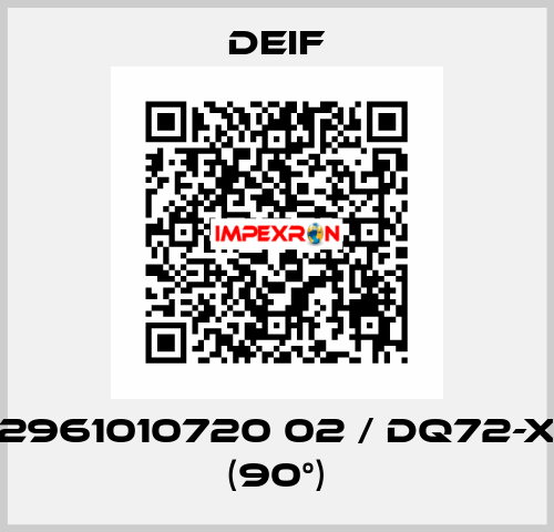 2961010720 02 / DQ72-x (90°) Deif