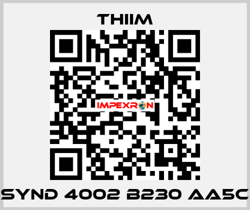 SYND 4002 B230 AA5C Thiim