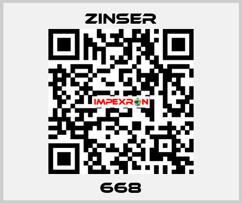 668 Zinser