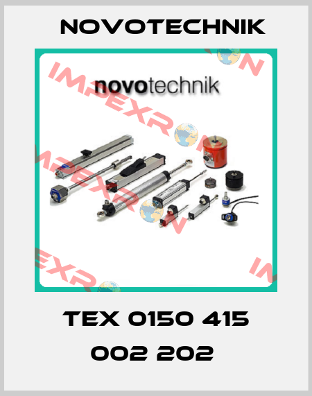 TEX 0150 415 002 202  Novotechnik