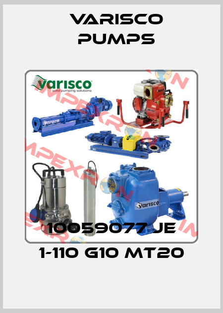 10059077 JE 1-110 G10 MT20 Varisco pumps
