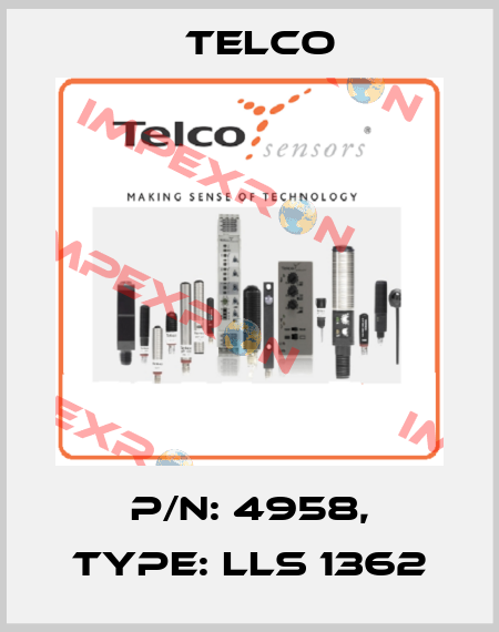 p/n: 4958, Type: LLS 1362 Telco