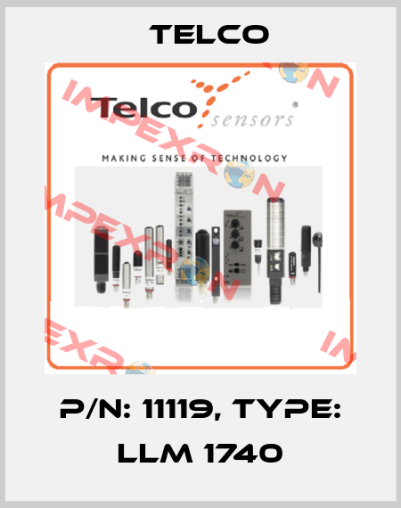 p/n: 11119, Type: LLM 1740 Telco