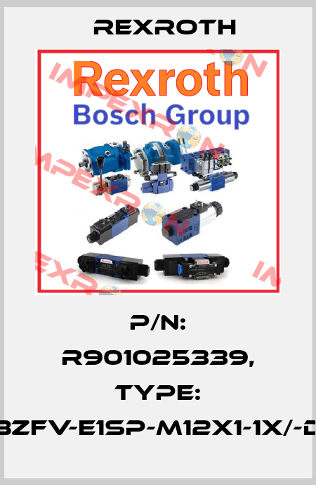 P/N: R901025339, Type: ABZFV-E1SP-M12X1-1X/-DIN Rexroth