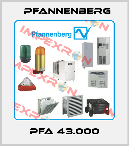 PFA 43.000 Pfannenberg