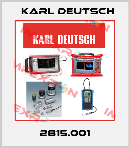 2815.001 Karl Deutsch