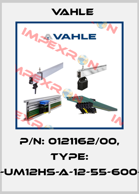 P/n: 0121162/00, Type: MN-UM12HS-A-12-55-600-K4 Vahle
