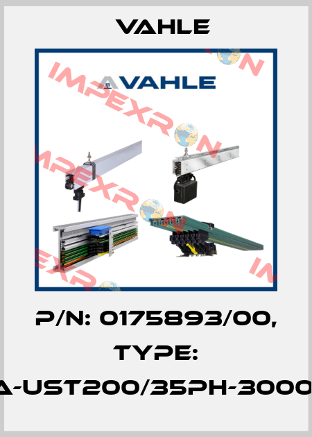 P/n: 0175893/00, Type: SA-UST200/35PH-3000-H Vahle