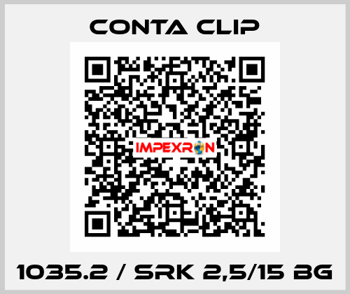 1035.2 / SRK 2,5/15 BG Conta Clip