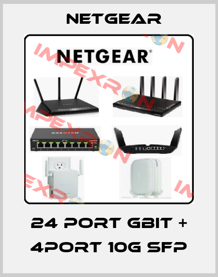24 Port Gbit + 4Port 10G SFP NETGEAR
