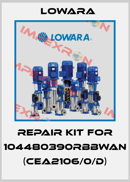 repair kit for 104480390RBBWAN (CEA2106/0/D) Lowara