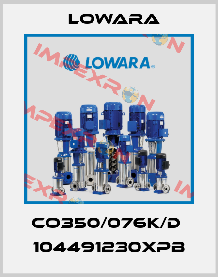 CO350/076K/D  104491230XPB Lowara